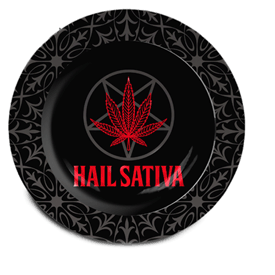Hail Sativa Tin Ashtray